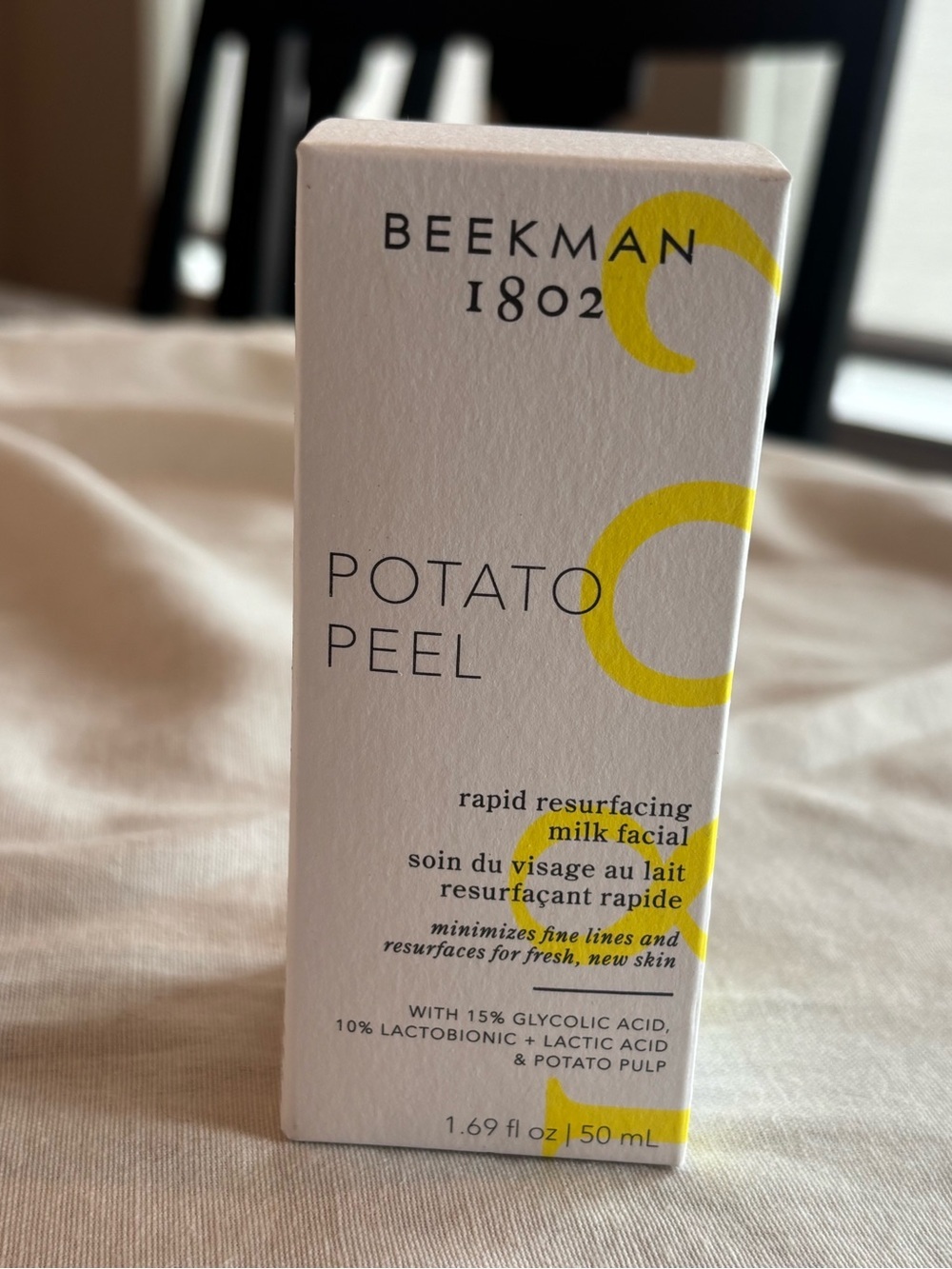 Beekman 1802 Potato Peel Rapid Resurfacing Milk Facial 1.69 oz NIB